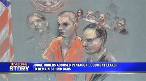 Pentagon leak suspect Teixeira will remain jailed before trial